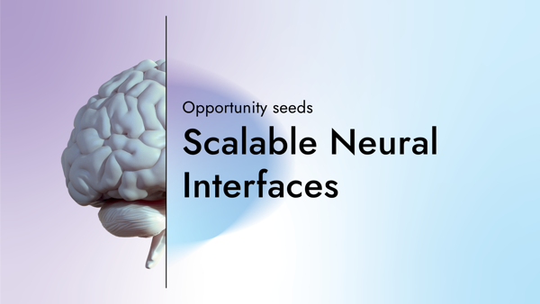 Opportunity seeds | Scalable Neural Interfaces