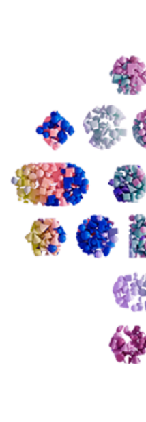 A graphic of abstract shapes. 