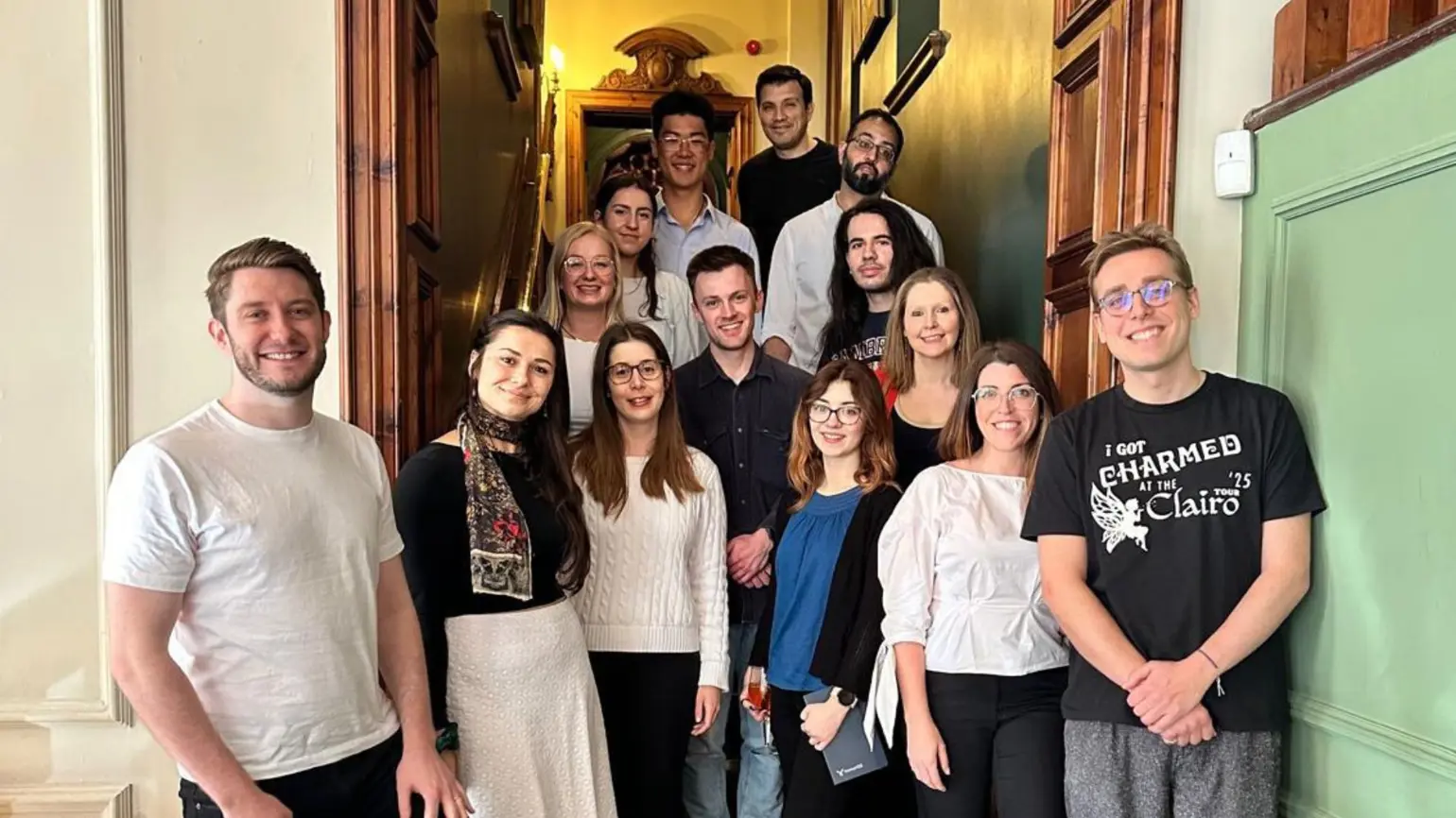 Members of the The ImmunOS Circle posing for a group photo
